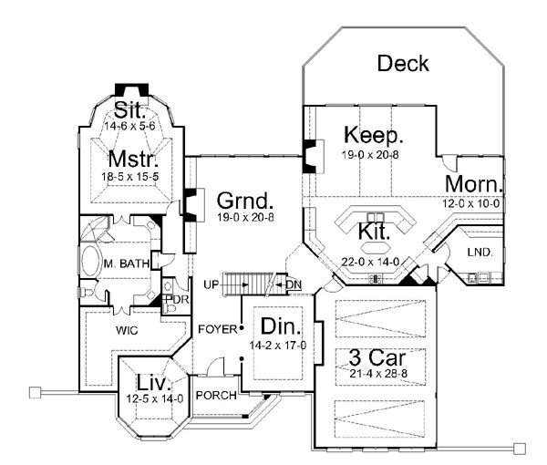 1st Floor Plan